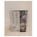 EVERGREEN LED GLASS SPHERES 3PK