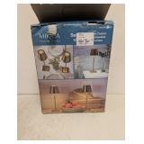 MIKASA HOME ACCENTS TOUCH CONTROL RECHARGEABLE LED LAMPS