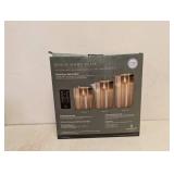 LUMIPUR 6PC FLICKERING LED PILLAR CANDLE SET