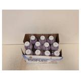 NEW ISOPURE MIXED BERRY PROTEIN WATER 12PK