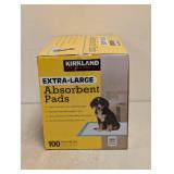 KIRKLAND SIGNATURE EXTRA LARGE ABSORBENT PADS 100PK