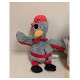 (4) KONG COZIE DOG TOYS