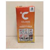 NEW CELSIUS SPARKLING VIBE VARIETY PACK 18CT