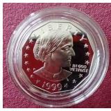 1999 Susan B Anthony Proof Dollar