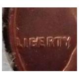 Nice 1955-S Wheat Penny With Extra Metal in Lettering