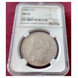 1899-O Morgan Dollar - NGC MS62