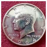 1964 Proof Kennedy Silver Half Dollar