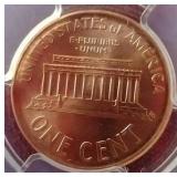 2000 Broadstruck Error Penny - PCGS MS65RD