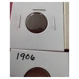 Mixed US Coin Lot - Pennies, Nickels & Silver Quarter