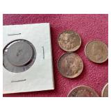 Mixed Vintage Canadian Coin Lot - Some Silver
