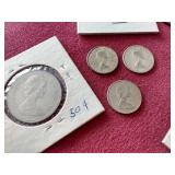 Mixed Vintage Canadian Coin Lot - Some Silver