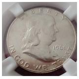 1961 Franklin Half Dollar