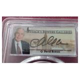 2020 American Silver Eagle PCGS GEM UNC - Autographed by Q. David Bowers