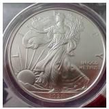 2021 American Silver Eagle - ANACS MS70