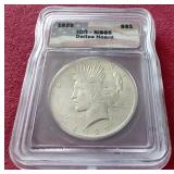 1923 Peace Dollar - ICG MS65 (Dallas Hoard)