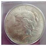 1923 Peace Dollar - ICG MS65 (Dallas Hoard)