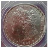 1886 Morgan Dollar - ANACS MS62