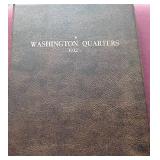 Partial Washington Quarter Album - No 90% Silver