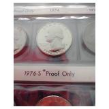 Partial Washington Quarter Album - No 90% Silver