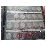 Partial Washington Quarter Album - No 90% Silver