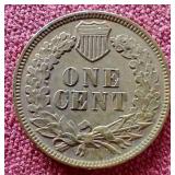 1880 Full Liberty Indian Penny