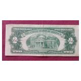 1953 Red Seal $2 Note