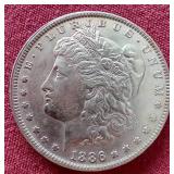 1886 Morgan Dollar