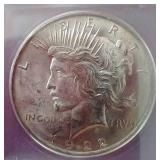 1922 Peace Dollar - ICG MS65 (Dallas Hoard)