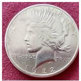 1922 Peace Dollar