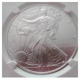 2012 American Silver Eagle - NGC MS70