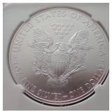 2012 American Silver Eagle - NGC MS70