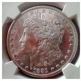 1881-S Morgan Dollar - NGC MS63