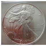2007 American Silver Eagle & Presidential Dollar - ICG MS70 Set