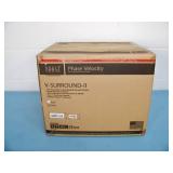 (2) Phase Technologies V-Surround-II 2-Way Switchable Bipole/Dipole Surround Speakers - Black - NEW IN BOX