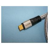 (3) Elecan 4K HDMI to USB-C Flex Belt / Braided Cables