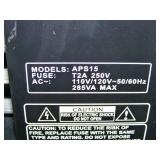 Harbinger APS15 1x15" 200W Active Powered 2-Way PA Speaker / Loudspeaker with Built-In Graphic Equalizer / EQ