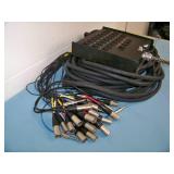 Rapco XLR & 1/4" Pro Audio Connection Box / Snake