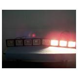 (2) 4-Light Halogen Stage / Studio Lighting Bars