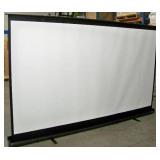 Elite Screens F150NWH ezCinema Portable Front Projection / Home Theater / Movie Floor Screen (73.6 x 130.7")