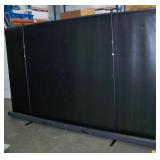 Elite Screens F150NWH ezCinema Portable Front Projection / Home Theater / Movie Floor Screen (73.6 x 130.7")