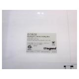 Wiremold ECB2S Fully Finished Enclosure 6-Ouotlet Non-Metallic Ceiling Box