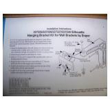 (13) Draper 227228 Hanging Bracket Kits for Wall Brackets - NEW IN BOX