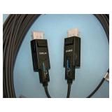 (10) DVIGEAR DVI-2730-AOC Plenum-Rated 8K HyperLight Active Optical DisplayPort Cables - NEW IN PACKAGING