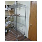 U-Line 4-Tire Wire Shelving