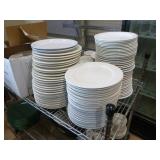 Wire Shelving with Dishware