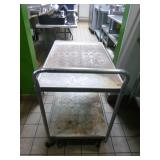 2 Shelf Stainless Utility Cart