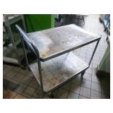 2 Shelf Stainless Utility Cart