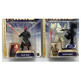 Vintage STAR WARS "The Empire Strikes Back & The Phantom Menace" Action Figures (New Old Stock)