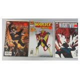 Misc. Comics Including "WARLOCK" And More (Bagged An Carded)