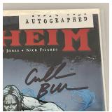 HELHEIM #1 Autographed CULLEN BUNN (Six Gun) ONI Press Comic (Bagged And Carded)